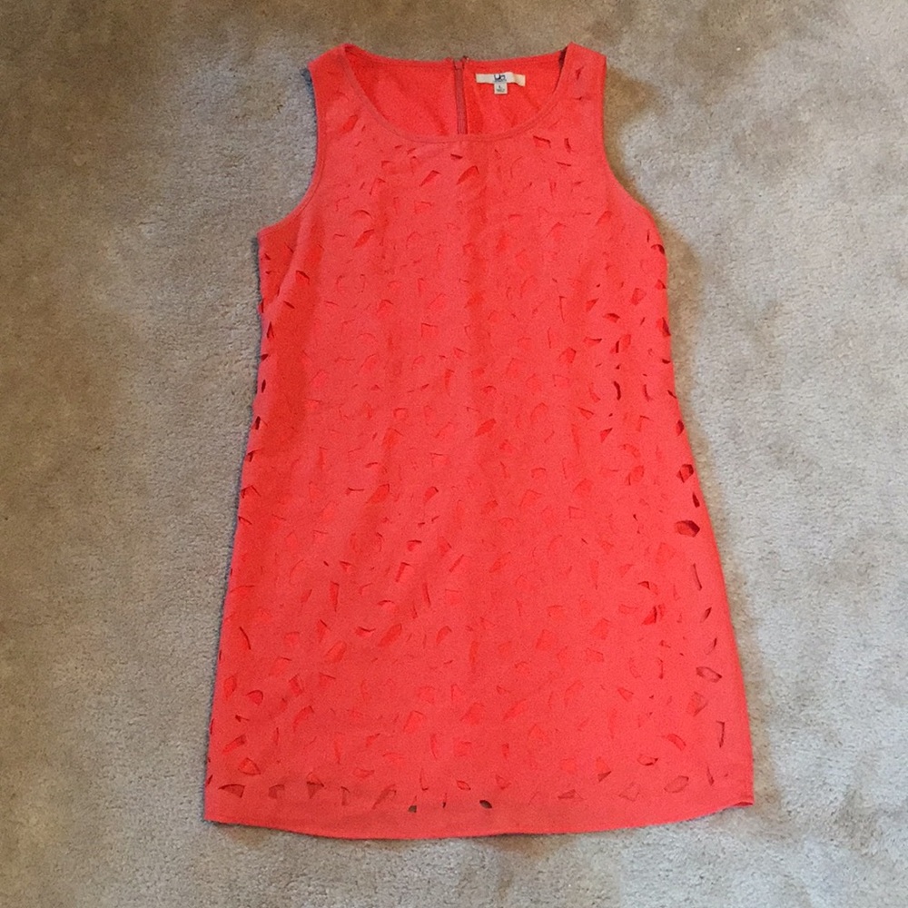 Ya Los Angeles Orange Shift Dress Size L